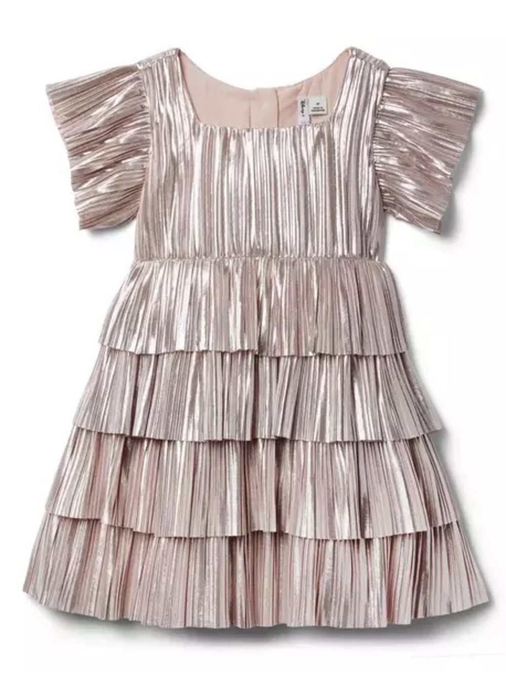 Disney Ariel Iridescent Plisse Dress Janie and Jack NWT